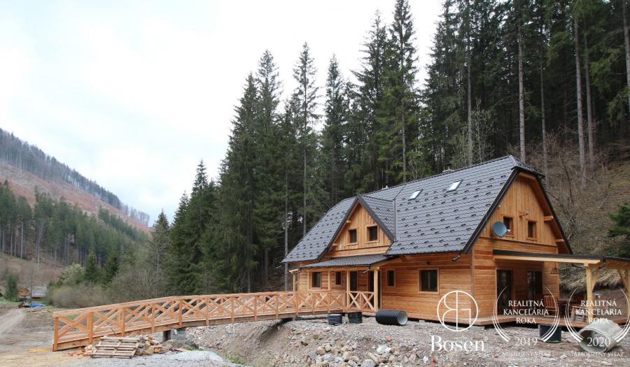 BOSEN | Dvojchata v srdci Národného parku Nízke Tatry, Liptovské Revúce - Donovaly 12km