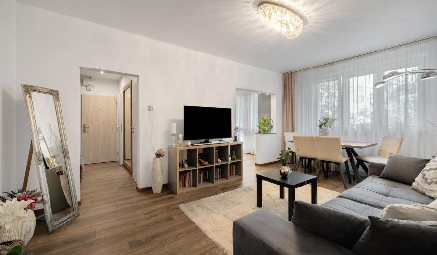 REZERVOVANÉ: BOSEN | Zrekonštruovaný 3 izb. byt pri Parku Ostredky, Ružinov, 74 m2