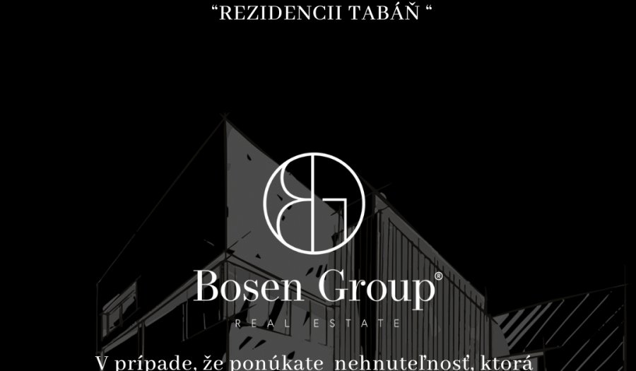 BOSEN | Rezidencia Tabáň - garážové státie na kúpu