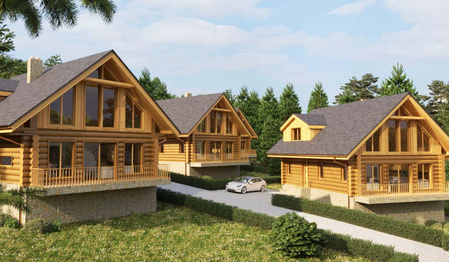 BOSEN | 4-izb zrub 115 m2 s terasou Liptovské Kľačany