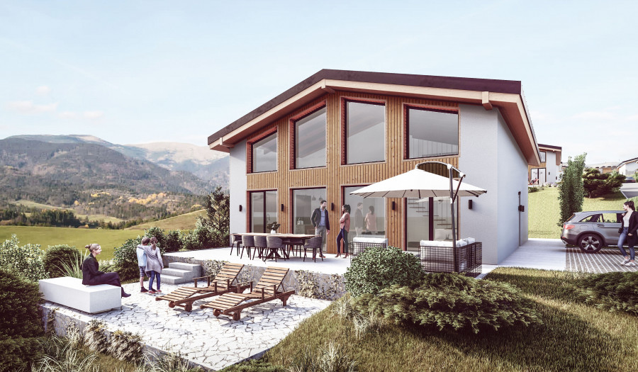 BOSEN | 5 izbový rekreačný dom v novom projekte pri Krpáčove, investičná príležitosť, Dolná Lehota