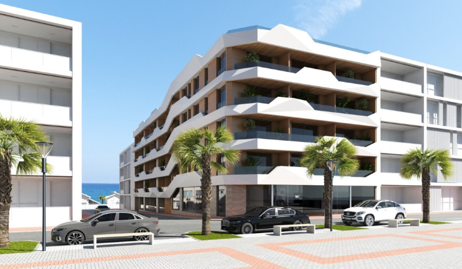 Moderný 3 izbový prímorský apartmán s bazénom