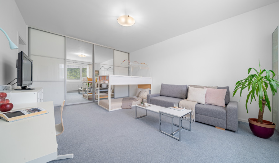 BOSEN | 1 izbový byt s pekným výhľadom, ulica Pod záhradami, Bratislava -Dúbravka, 41 m2