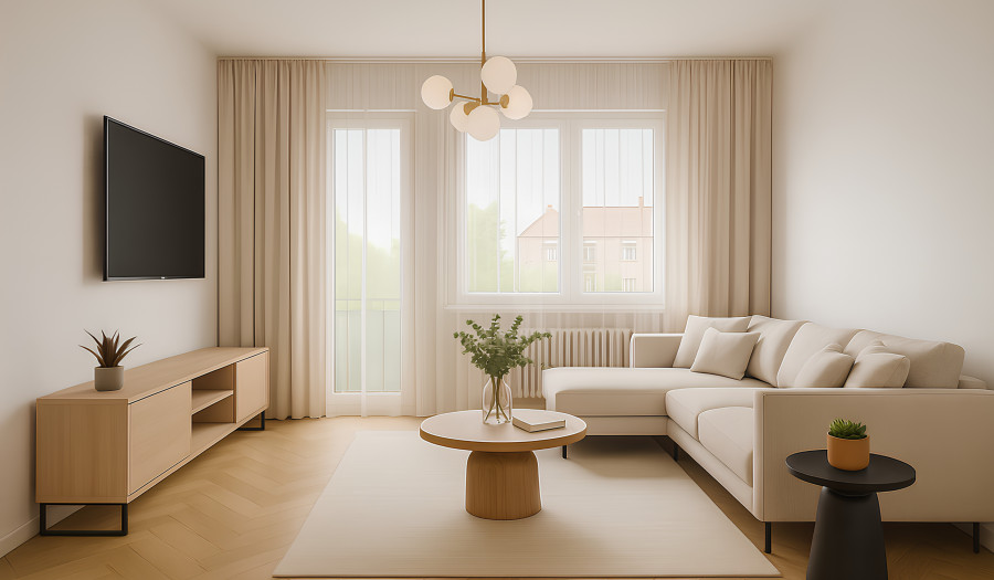BOSEN | Priestranný 3-izbový byt s balkónom, Trebišovská, Ružinov, 84m2