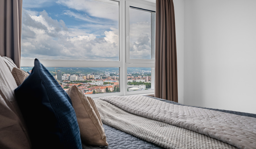 BOSEN | Moderný 2 izbový apartmán s výhľadom na Kamzík, Danubius One