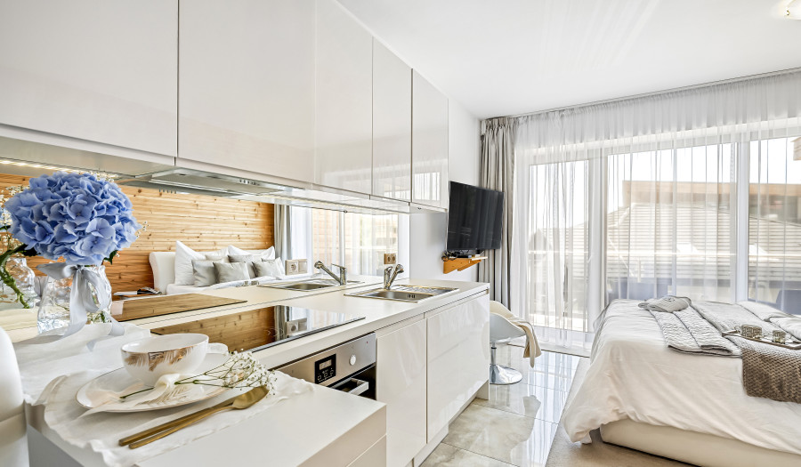 BOSEN | kompletne zariadený 2-izbový apartmán s loggiami v HREBIENOK RESORT, Starý Smokovec – Vysoké Tatry, 56,29m2