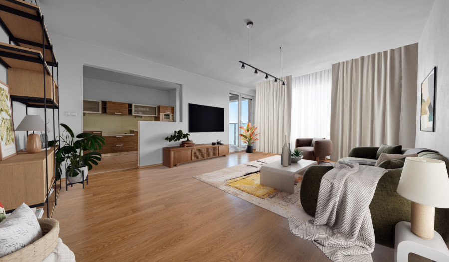 BOSEN | Veľký 3-izb.byt s loggiou, pivnica, 2 parkingy, Trnavská cesta, 100 m2