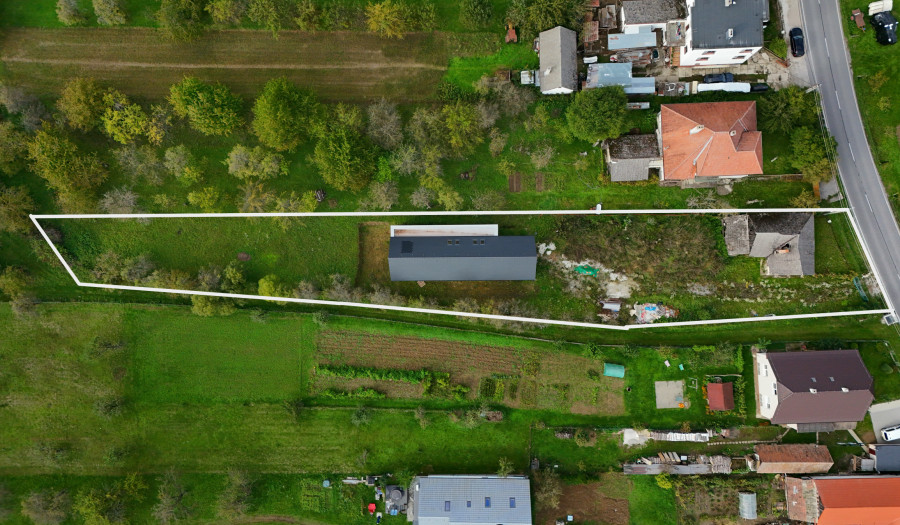 BOSEN | Na predaj rozostavaný dom s projektom, veľkou terasou a pozemkom 1875 m²