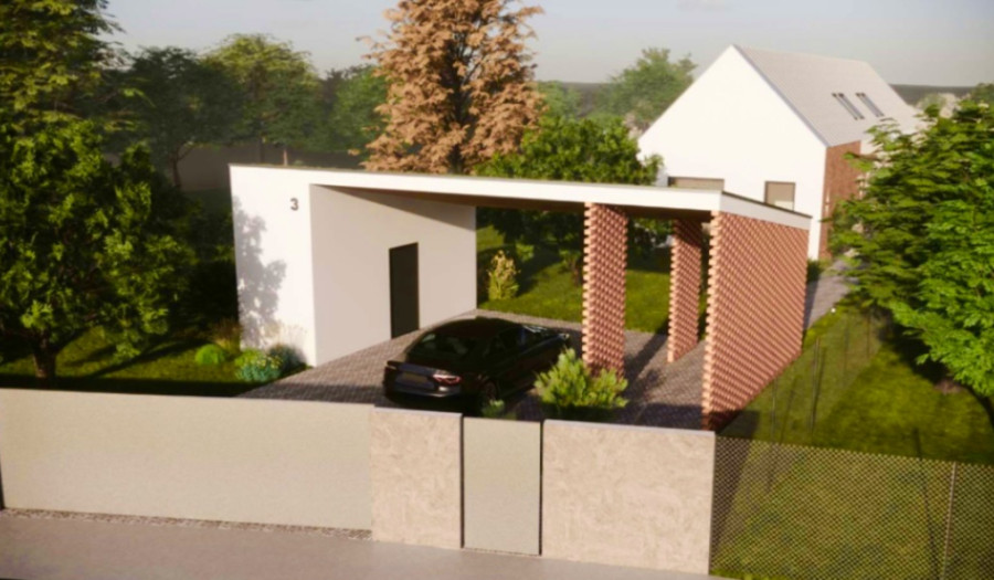 BOSEN | Na predaj rozostavaný dom s projektom, veľkou terasou a pozemkom 1875 m²