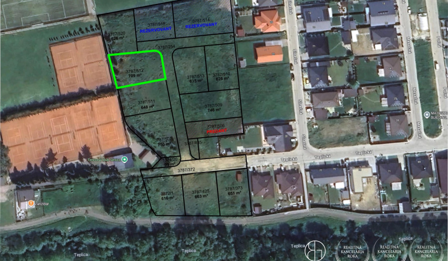 BOSEN | Stavebný pozemok pre rodinný dom, Senica, časť Sotiná - Mlyny, 709 m2