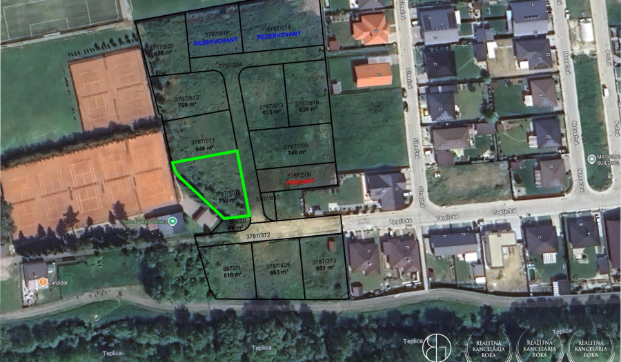 BOSEN | Stavebný pozemok pre rodinný dom, Senica, časť Sotiná - Mlyny, 750 m2