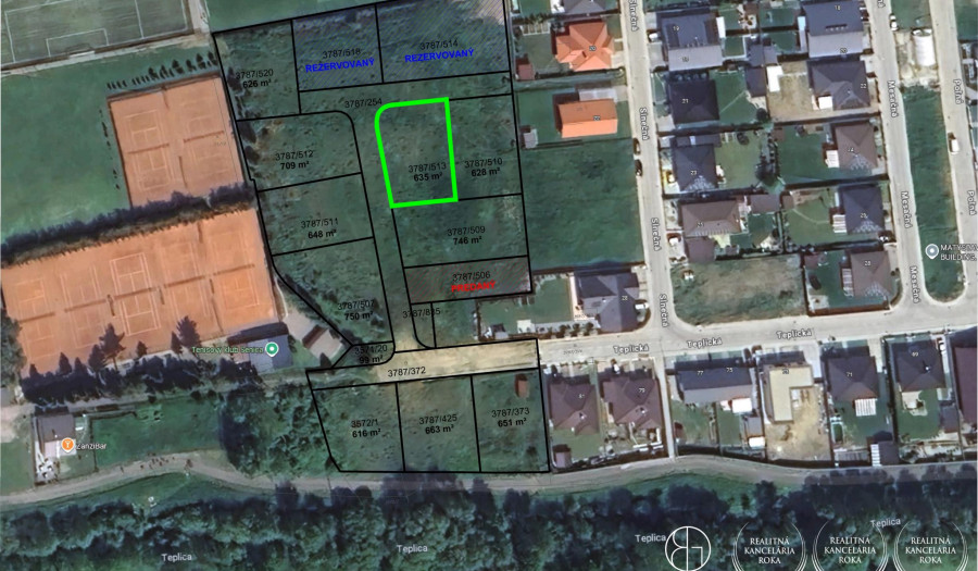 BOSEN | Stavebný pozemok pre rodinný dom, Senica, časť Sotiná - Mlyny, 635 m2