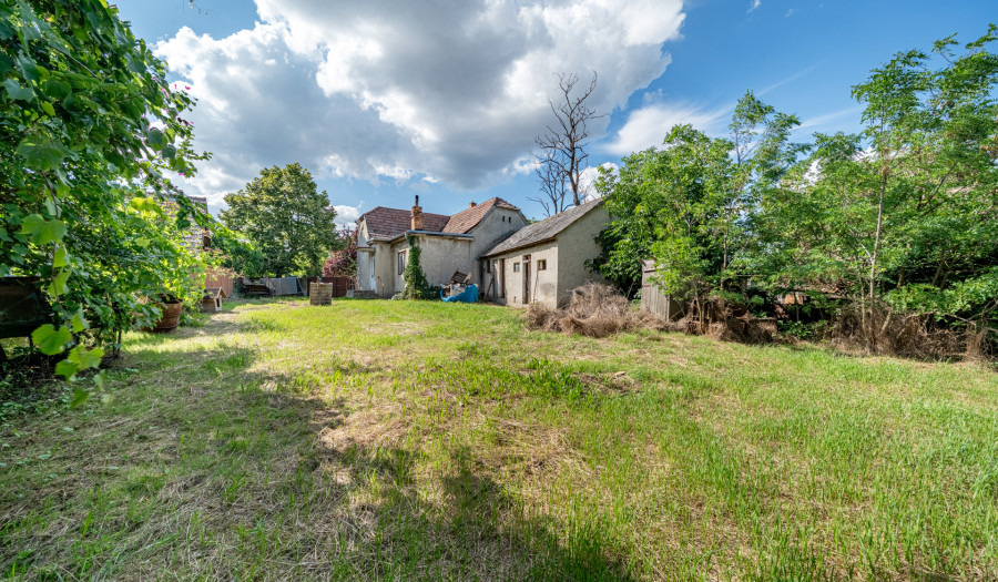 BOSEN | Pozemok 727 m² (Mierovo) s domom na obnovu alebo výstavbu novostavby