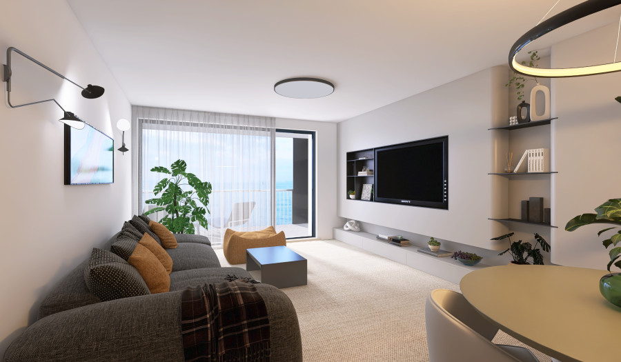 BOSEN | BLUEWAVE 2 izbový byt s výhľadom na rieku, Banka, Piešťany, 85.17 m2