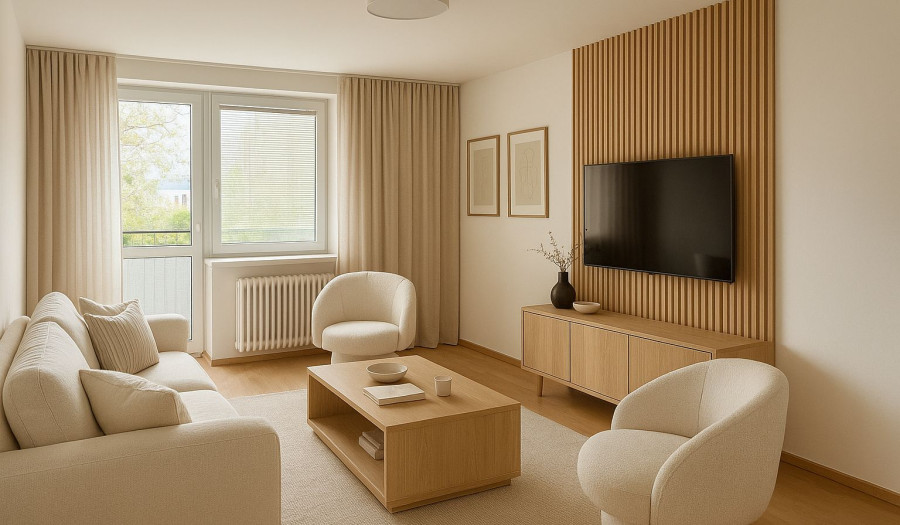 BOSEN | Priestranný 4 izbový byt s výbornou dispozíciou a záhradou Liesek , 88m2