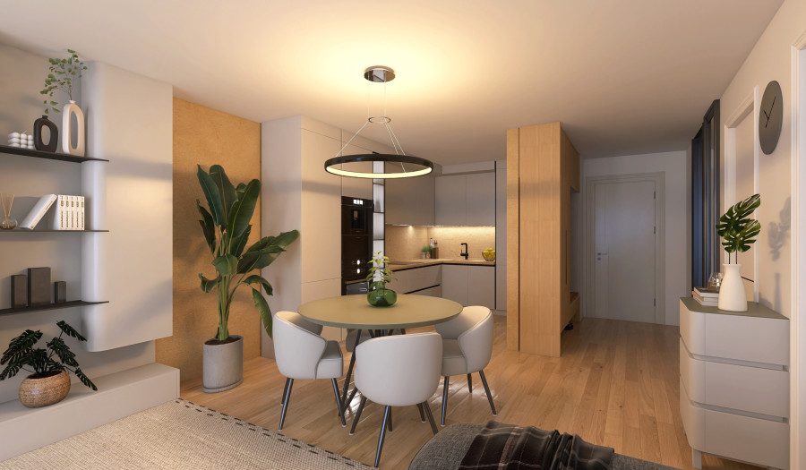 BOSEN | BLUEWAVE 2 izbový byt s výhľadom na rieku, Banka, Piešťany, 85.17 m2