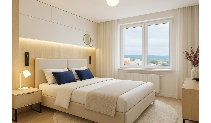 PREDANÉ| ARISE| 4-izbový byt s loggiou a výhľadom na Bratislavu, Rača