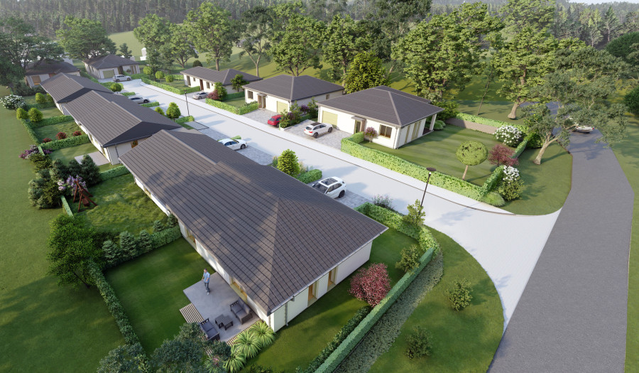 BOSEN | Novostavba RD s garážou v projekte Pod ihriskom, Rohožník