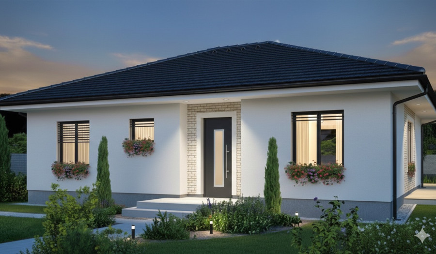 BOSEN | Stavebný pozemok s projektom, 593 m2, Senec