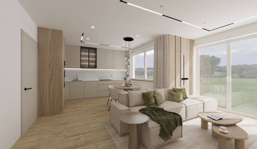 BOSEN | Novostavba 4 izbový dom s garážou, Kostolište