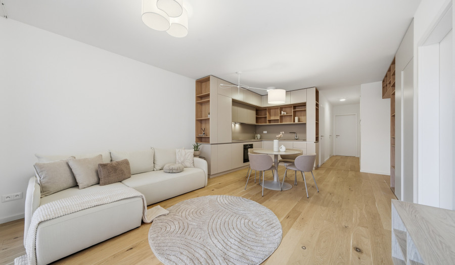 BOSEN | ZWIRN: Kompletne zariadený 3 izbový byt s parkovaním