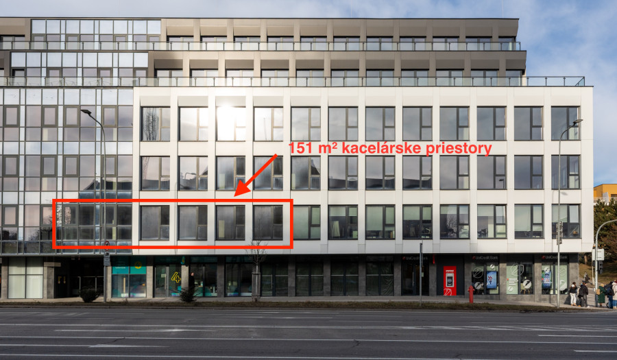 BOSEN | TABÁŇ - prenájom kancelárske priestory 151 m² Tabáň