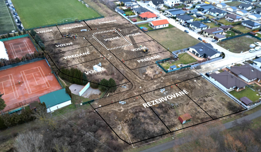 BOSEN | Stavebný pozemok pre rodinný dom, Senica, časť Sotiná - Mlyny, 635 m2