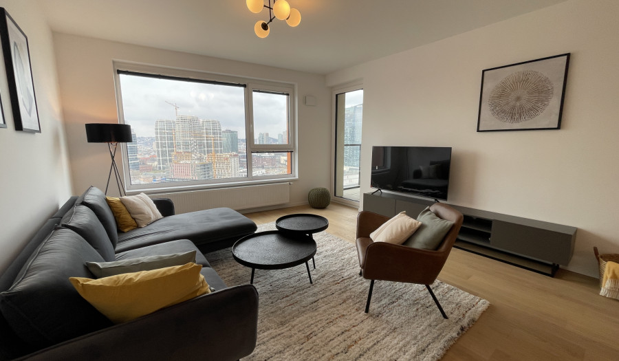 BOSEN | 2 izb.byt na 17. poschodí v projekte KLINGERKA,2 parkingy, Súkennícka, 60 m2