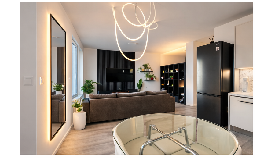 BOSEN I 1,5 izbový byt s parkovaním v novstavbe Bory Promenáda, ulica Jána Langoša