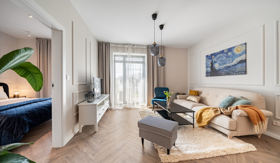 BOSEN| 2 izbový, zariadený byt s predzáhradkou