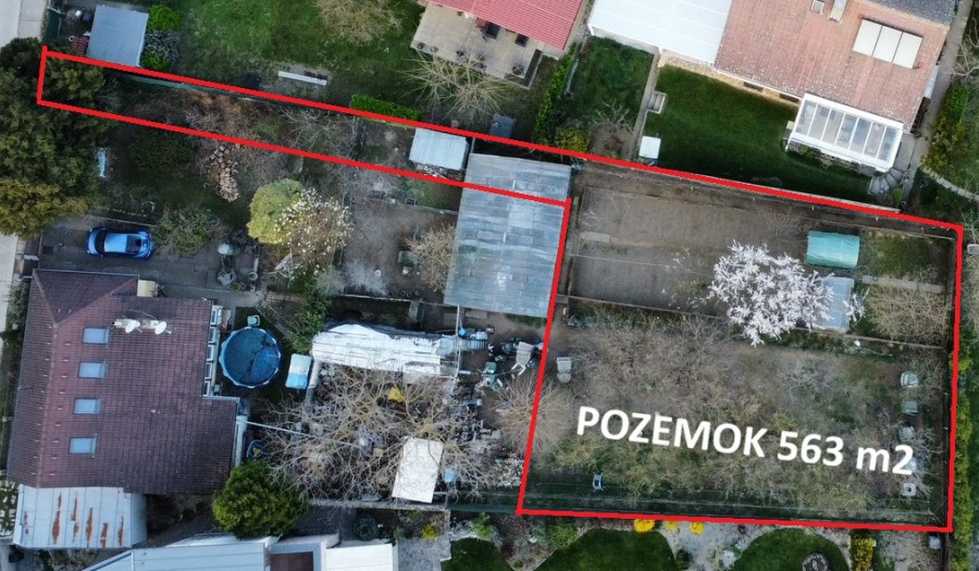 Predaj stavebného pozemku 563 m2 v Ivanke pri Dunaji