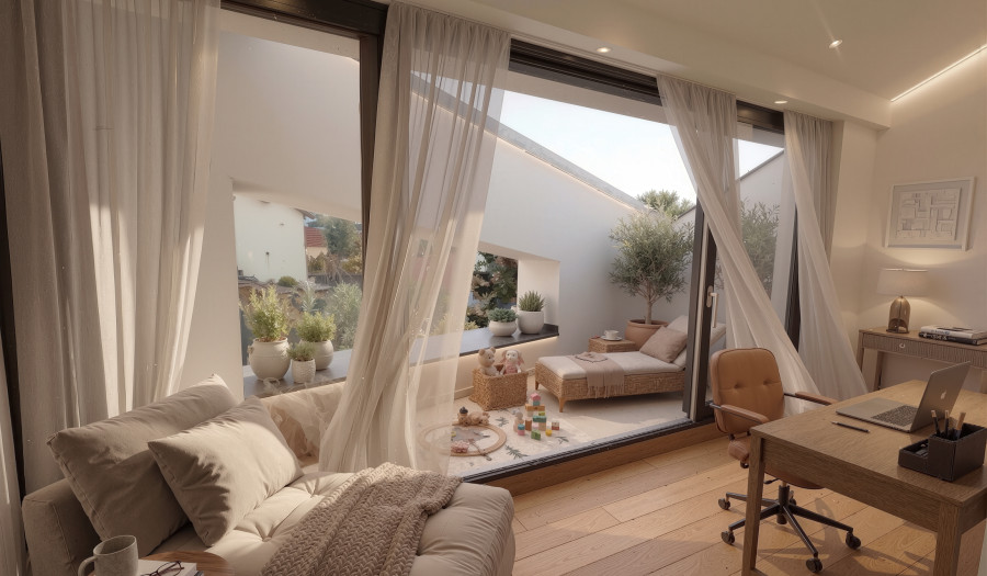 BOSEN| 3-izbový priestranný mezonet v projekte Vila Sandberg