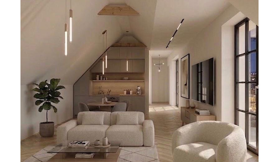 BOSEN|3-izbový atypický byt s priznaným krovom-Vila Sandberg