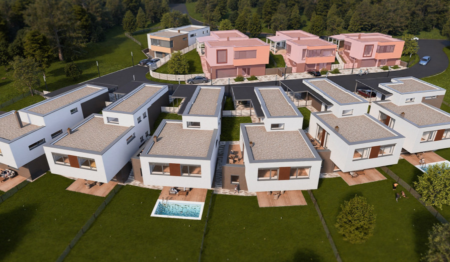 BOSEN | Novostavba 4 izbový rodinný dom s garážou, Slnečné stráne RD4