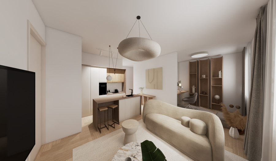 BOSEN | Zariadený 2,5 izbový byt v Starom meste -Jelenia ulica, 54m²