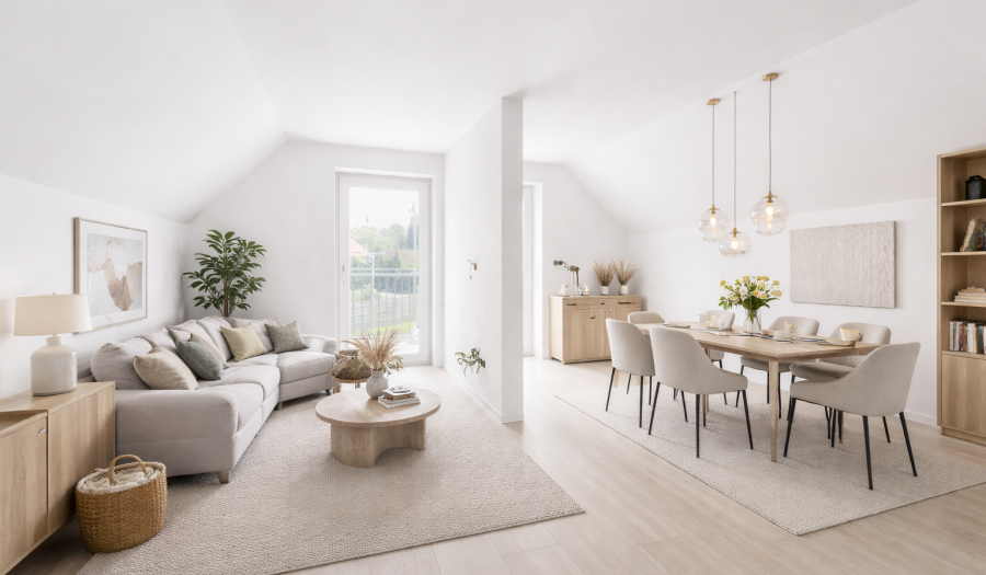 BOSEN | A05 | Mezonetový 4 izbový apartmán A05, Liptovský Mikuláš - Ondrašová, 80.14 m2