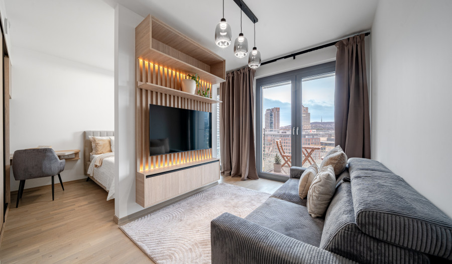 BOSEN | Kompletne zariadený 1,5- izbový byt s garážovým miestom, METROPOLIS - Staré Mesto