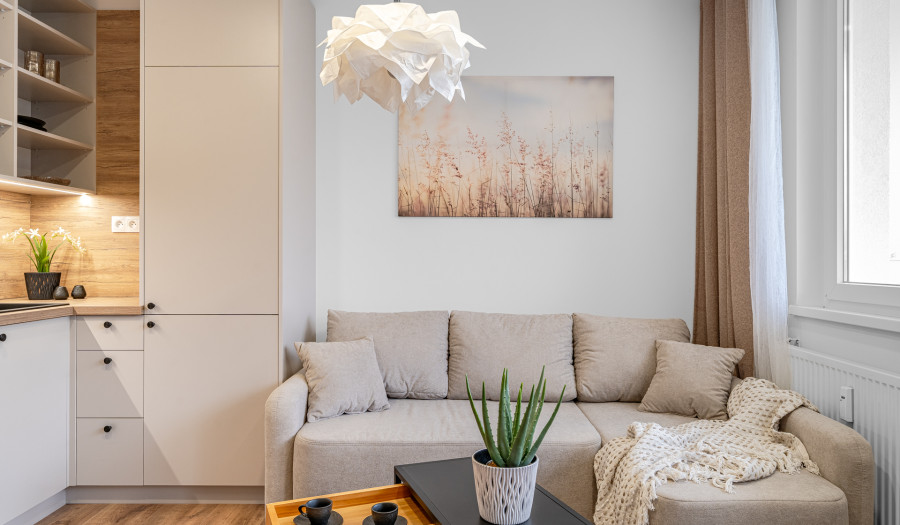 BOSEN | Kompletne zrekonštruovaná a zariadená garsónka s loggiou, 31,11 m², Petržalka, Blagoevova