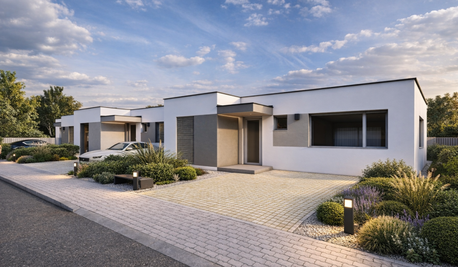 BOSEN | Na predaj novostavba 4 izbového rodinného domu B - Trenčín