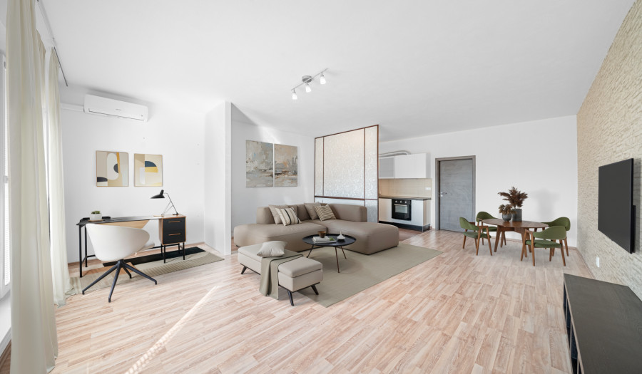BOSEN | Priestranný 1 izb. byt s balkónom a šatníkom, 53 m2