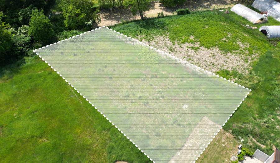 BOSEN| stavebný pozemok v obci Ňárad neďaleko Gabčíkova,  1173 m2