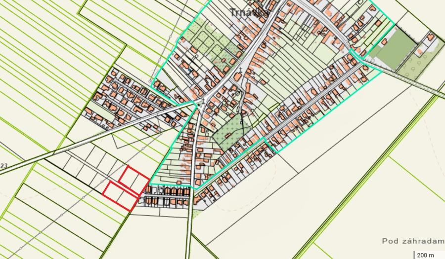 BOSEN | Investičné stavebné pozemky Trnávka- výstavba rodinných domov, RD s dvoma bytovými jednotkami