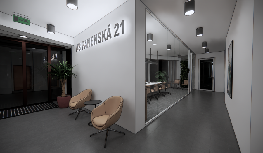 BOSEN | Prenájom kancelárskych priestorov 85,05m2 na Panenskej ulici - Staré Mesto, Bratislava