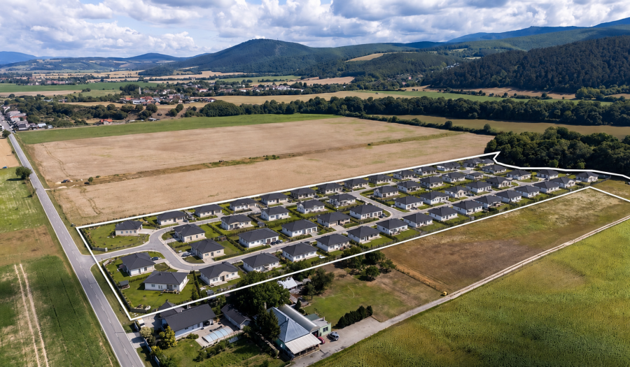 BOSEN | DEVELOPERSKÝ POZEMOK PRE PROJEKT IBV - HRÁDOK 43 524 m²