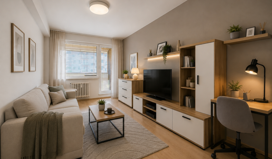 BOSEN | Garsónka s loggiou, 29,95 m², Račianska, Bratislava – Rača