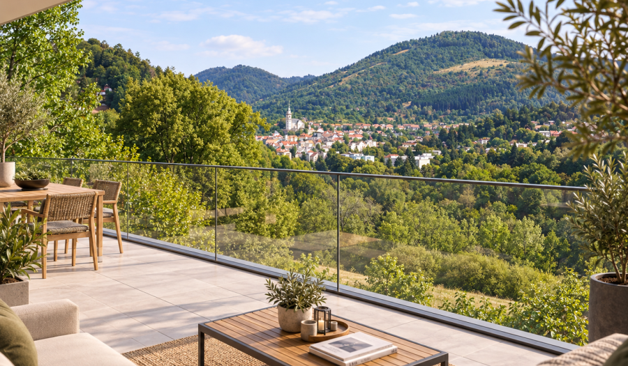 BOSEN | Rekreačný pozemok s výhľadom na Kremnicu, 1 694 m²