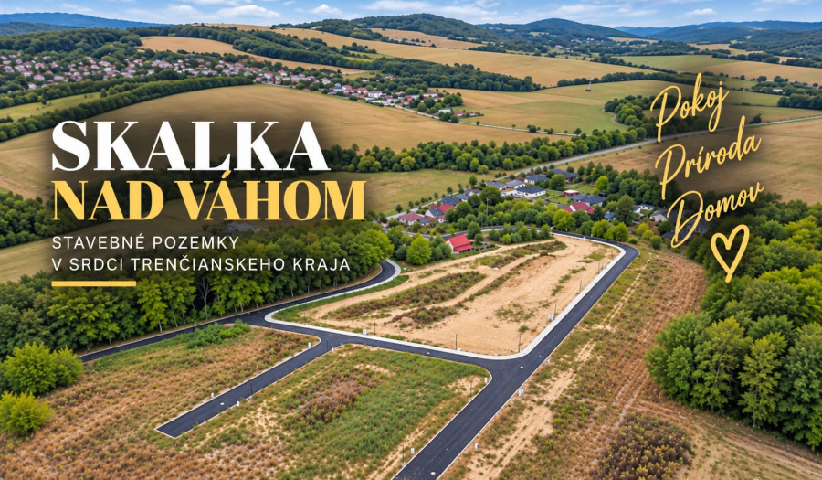 BOSEN | P10 | Lukratívny pozemok s výhľadom na les, Trenčín