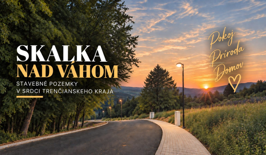 BOSEN | P32 | Lukratívny pozemok v súkromnej časti, Trenčín
