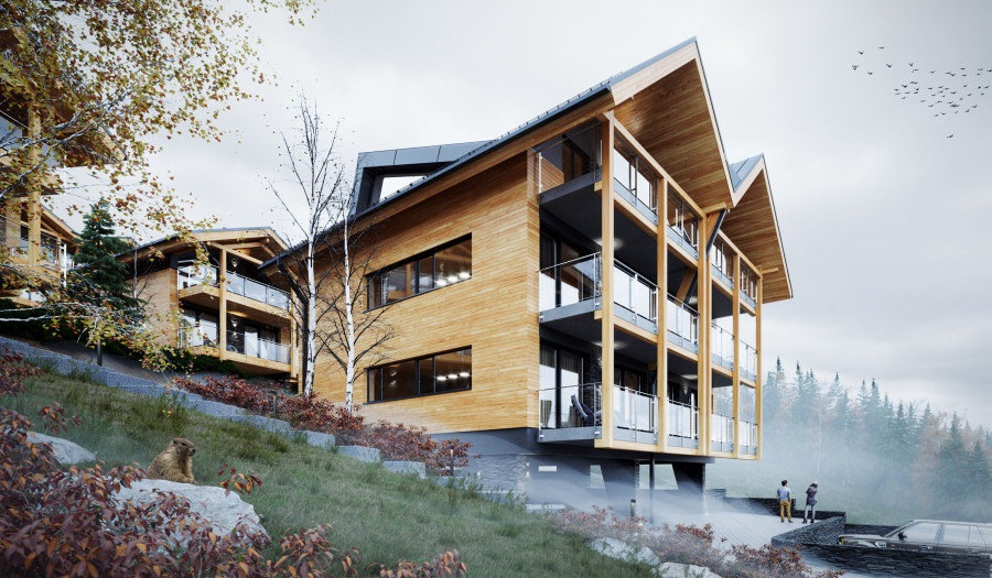 Bosen | 3 izbový Chalet s vlastným wellnessom