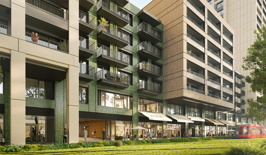 BOSEN | 2-izbový byt na 13. poschodí s balkónom a parkovaním v projekte Downtown Yards – Bratislava